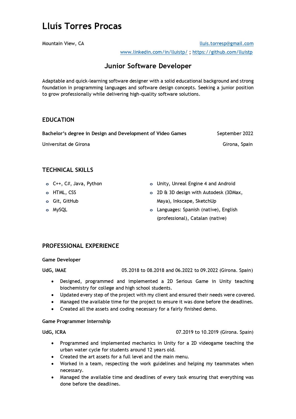 Resume image